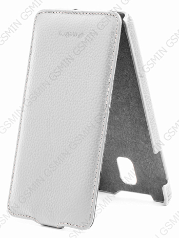 Кожаный чехол для Samsung Galaxy Note 3 (N9005) Melkco Premium Leather Case - Jacka Type (White LC)