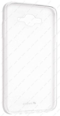 Чехол силиконовый для Samsung Galaxy J7 Melkco Poly Jacket TPU (Прозрачно-Матовый)