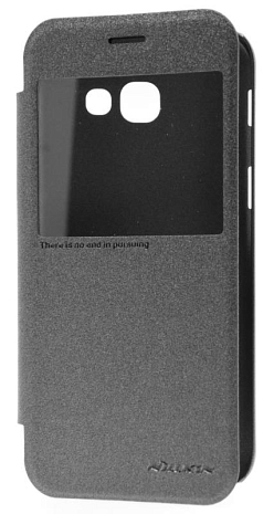 Чехол-книжка для Samsung Galaxy A5 (2017) Nillkin Sparkle Series View Case (Черный)