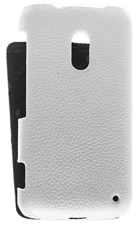    Nokia Lumia 620 Melkco Leather Case - Jacka Type (White LC)