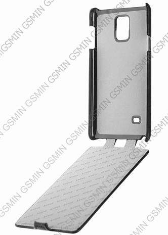 Кожаный чехол для Samsung Galaxy Note 4 (octa core) Armor Case "Full" (Черный)