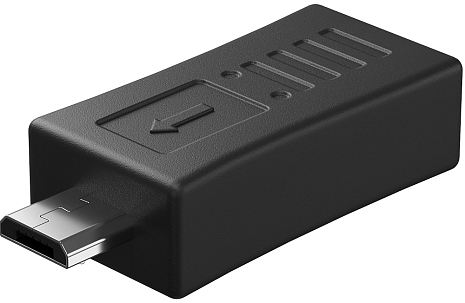   GSMIN RT-61 micro-USB (M) - mini-USB (F) ()