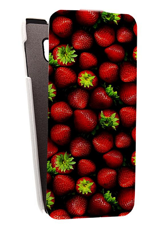 Кожаный чехол для Samsung Galaxy S6 Edge + G928T Armor Case "Full" (Белый) (Дизайн 141)