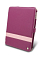    iPad 1 Melkco Leather case Limited Edition - Book Type (Purple LC)