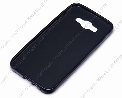    Samsung Galaxy E7 SM-E700F Melkco Poly Jacket TPU (Black Mat)