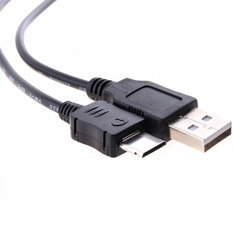 USB-кабель для телефонов Samsung D800 / D900 (Черный)