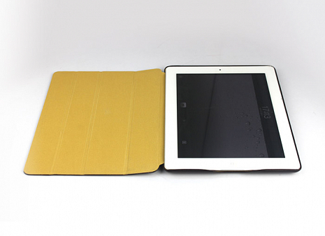 Кожаный чехол для iPad 2/3 и iPad 4 Jison Executive Smart Cover (Коричневый)
