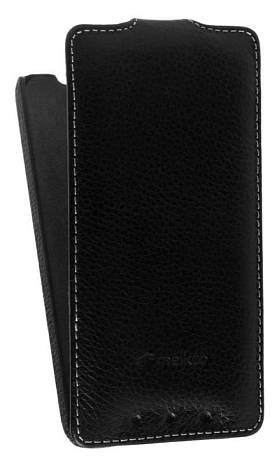    HTC One Mini / M4 Melkco Premium Leather Case - Jacka Type (Black LC)