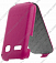 Кожаный чехол для Alcatel One Touch Pop C3 4033 Armor Case "Full" (Фиолетовый)