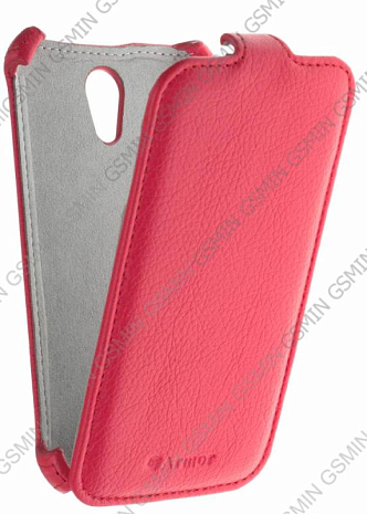 Кожаный чехол для Alcatel One Touch Pop S7 7045Y Armor Case (Красный)