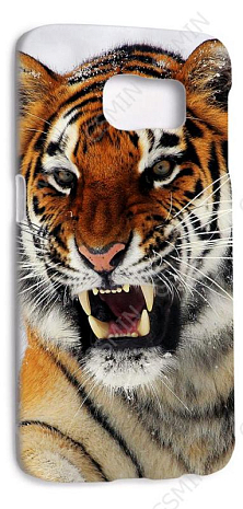 Чехол-накладка для Samsung Galaxy S6 Edge G925F (Белый) (Дизайн 178)