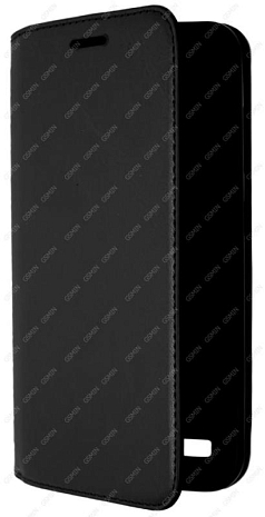 Кожаный чехол для ASUS ZenFone Max ZC550KL на магните (Черный)