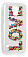 Чехол силиконовый для Samsung Galaxy S5 TPU (Прозрачный) (Дизайн 14)
