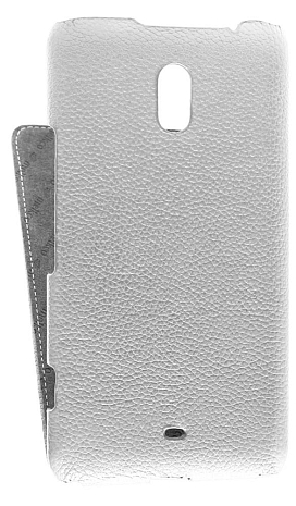    Nokia Lumia 1320 Melkco Leather Case - Jacka Type (White LC)