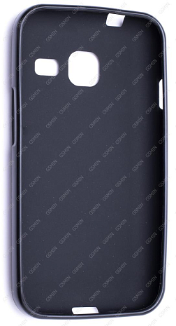 Чехол силиконовый для Samsung Galaxy J1 mini (2016) TPU матовый (Черный)