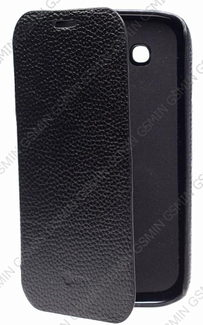 Кожаный чехол для Samsung Galaxy Grand (i9082) Sipo Premium Leather Case "Book Type" - H-Series (Черный)