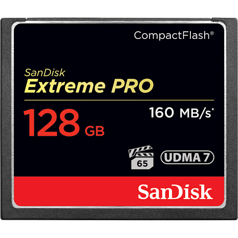  Compact Flash 128Gb SanDisk Extreme Pro UDMA7 160/