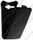 Кожаный чехол для Alcatel One Touch Star / 6010D / S520 Aksberry Protective Flip Case (Черный)