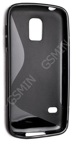 Чехол силиконовый для Samsung Galaxy S5 mini S-Line TPU (Черный)