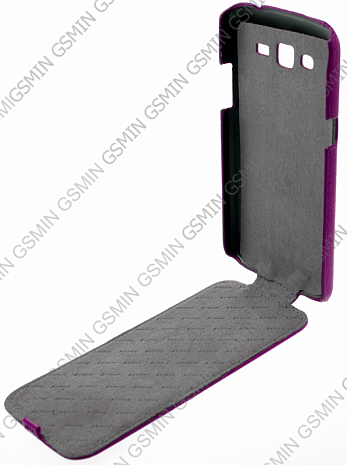 Кожаный чехол для Samsung Galaxy Grand 2 (G7102) Armor Case "Full" (Фиолетовый)