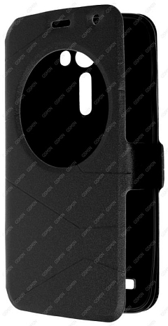Чехол-книжка с магнитной застежкой для Asus Zenfone 2 Laser ZE550KL (Черный)