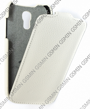    Samsung Galaxy S4 Mini (i9190) Melkco Premium Leather Case - Jacka Type (White LC)