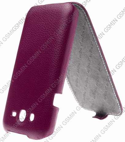    Samsung Galaxy Grand Neo (i9060) Melkco Premium Leather Case - Jacka Type (Purple LC)