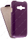 Кожаный чехол для Samsung Galaxy Ace 4 Lite (G313h) Art Case (Фиолетовый)