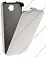 Кожаный чехол для Alcatel One Touch Pop C7 7040 Armor Case "Full" (Белый)