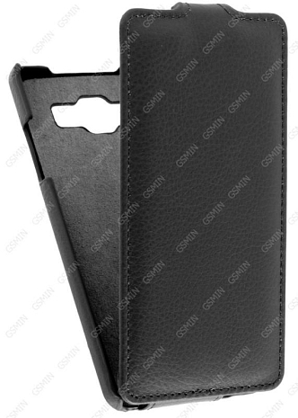 Кожаный чехол для Samsung Galaxy A5 Art Case (Черный)