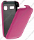 Кожаный чехол для Alcatel One Touch Pop C3 4033 Armor Case "Full" (Фиолетовый)