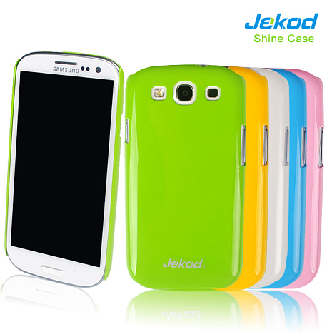 Чехол-накладка для Samsung Galaxy S3 (i9300) Jekod Colorful (Зеленый)