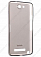 Чехол силиконовый для Alcatel One Touch Hero / 8020D Jekod (Прозрачно-черный)