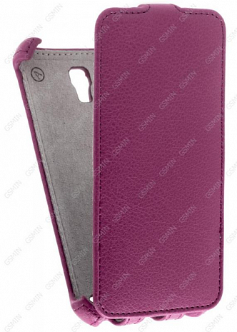 Кожаный чехол для Alcatel POP 2 5042X Armor Case (Фиолетовый)