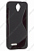 Чехол силиконовый для Alcatel One Touch Idol 2 Mini 6016 S-Line TPU (Чёрный)