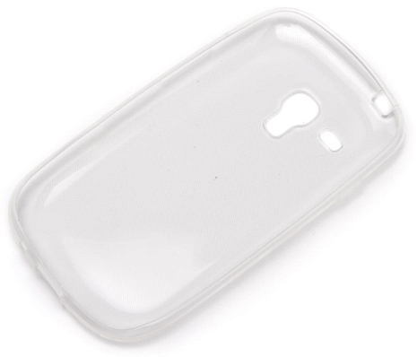 Чехол силиконовый для Samsung Galaxy S3 Mini (i8190) TPU (Прозрачный)