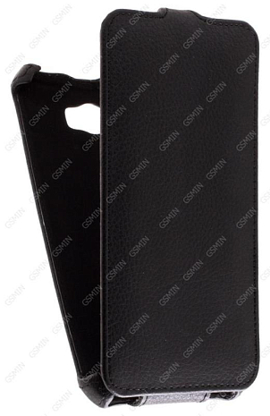 Кожаный чехол для ASUS ZenFone Max ZC550KL Gecko Case (Черный)