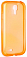 Чехол силиконовый для Samsung Galaxy S4 (i9500) TPU (Прозрачный Оранжевый)