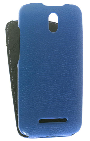    HTC Desire 500 Dual Sim Melkco Premium Leather Case - Jacka Type (Black LC)