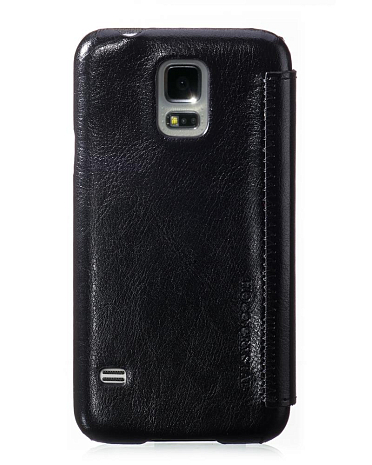    Samsung Galaxy S5 Hoco Crystal Series View Leather Case ()