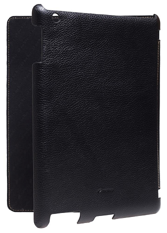   Apple iPad 2 Melkco Premium Leather case - Slimme Cover Type (Black LC)