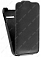 Кожаный чехол для Alcatel POP D1 4018D Art Case (Черный)