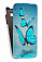 Кожаный чехол для Samsung Galaxy Grand 3 / MAX (SM-G7200) Armor Case "Full" (Белый) (Дизайн 4/4)