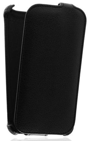 Кожаный чехол для Alcatel One Touch POP STAR 5022D Armor Case (Черный)