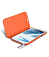    Samsung Galaxy Note 2 (N7100) Melkco Premium Leather Case - Face Cover Book Type (Orange LC) Ver.2
