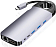 USB- GSMIN B46 10  1 (HDMI, VGA, 3xUSB3.0, SD, TF, RJ45, Type-C, Jack 3,5 , PD) ()