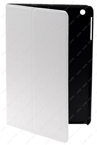 Кожаный чехол для iPad mini 2 Retina / iPad mini 3 Aksberry Protective Flip Case (Белый)