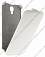 Кожаный чехол для Alcatel One Touch Scribe HD / 8008D Armor Case (Белый)