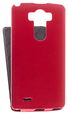    LG G3 D855 Melkco Premium Leather Case - Jacka Type (Red LC)