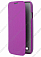Кожаный чехол для Samsung Galaxy S4 (i9500) Armor Case - Book Type (Фиолетовый)